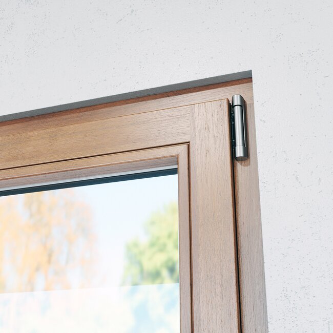 Holzfenster mit Bandseite UNI-JET M6/12
