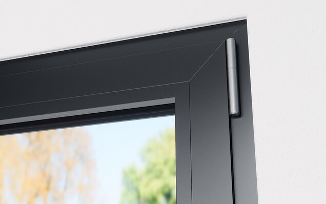 Aluminiumfenster mit Bandseite ALU-JET 606