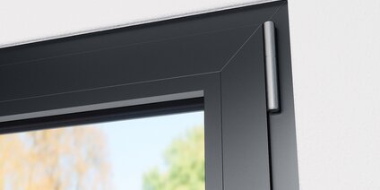 Aluminiumfenster mit Bandseite ALU-JET 606