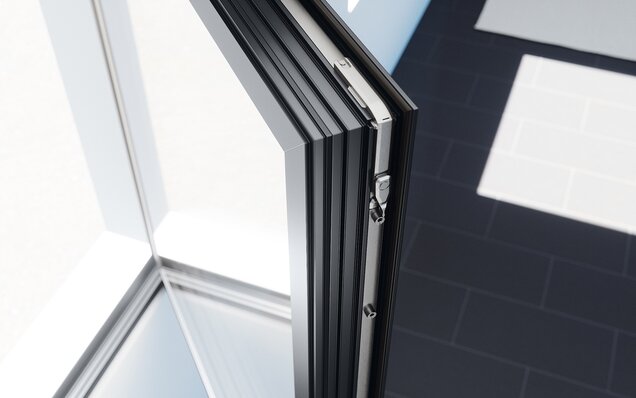 Aluminiumfenster mit Zentralverschluss ALU-JET 10