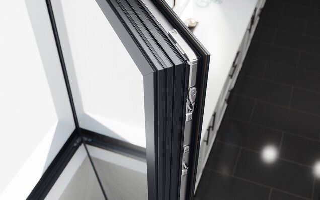 Aluminiumfenster mit Zentralverschluss ALU-JET 06