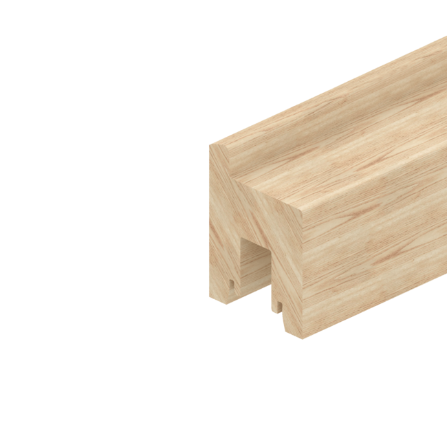 Hebeschiebeprofil Holz