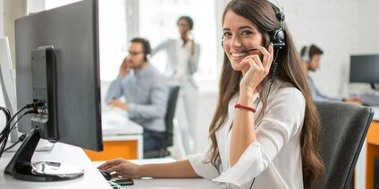 Kompetente Objektberatung durch Mitarbeiter der Architekten-Hotline