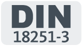 Piktogramm zu DIN-Norm DIN 18251-3