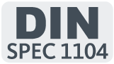Piktogramm zu DIN-Norm DIN SPEC 1104