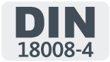 Piktogramm zu DIN-Norm DIN 18008-4