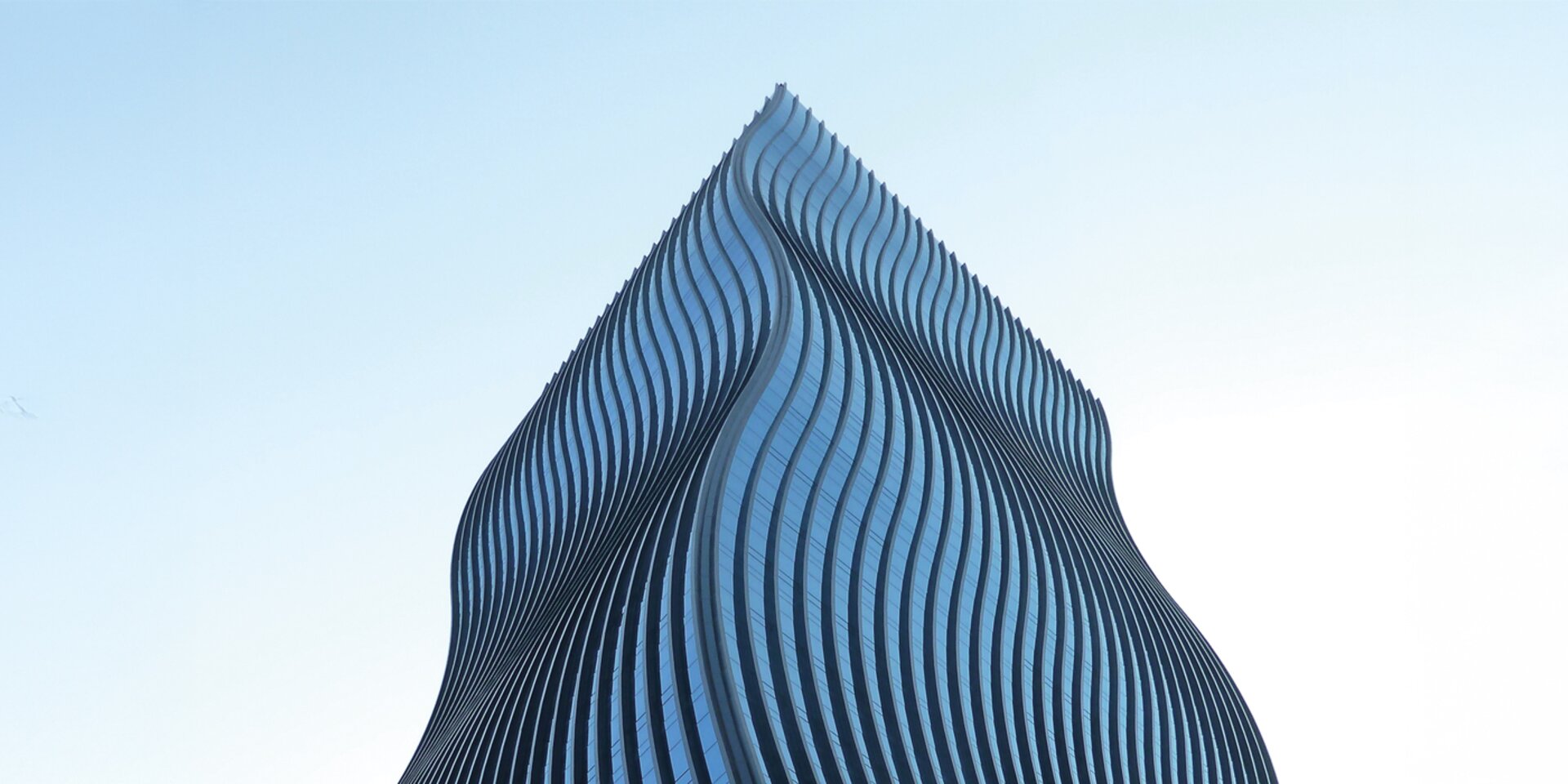 Hochhaus mit innovativer Glasfassade