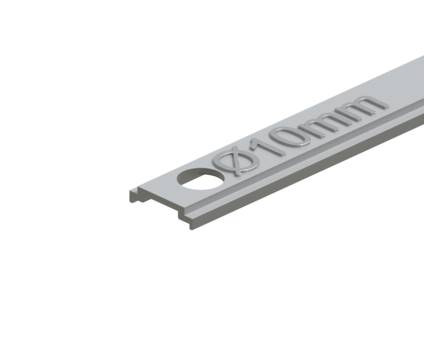 Zentralverschluss ALU-JET 10 – Schubstange mit Lochdurchmesser 10 mm
