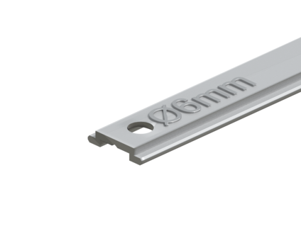 Zentralverschluss ALU-JET 06 – Schubstange mit Lochdurchmesser 6 mm